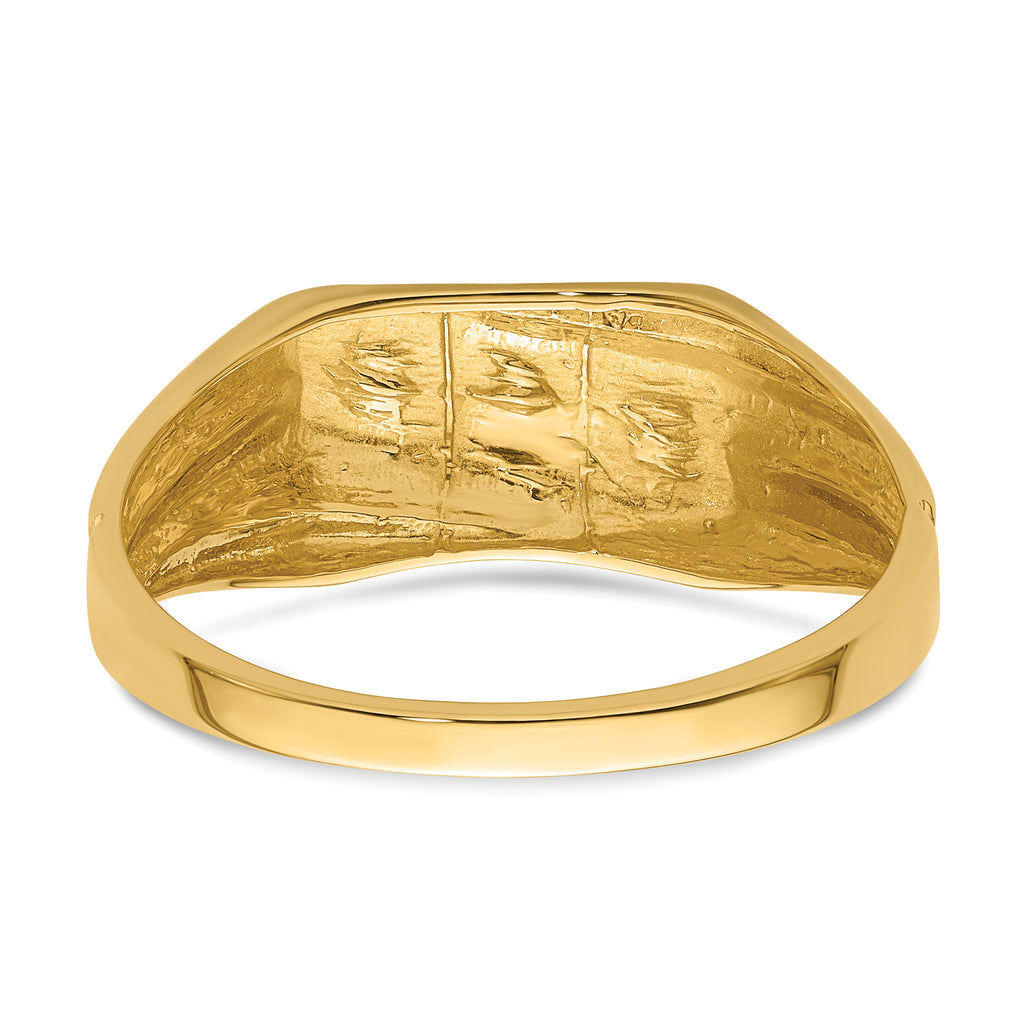 14k VS Diamond Mens DAD Ring