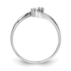 14k White Gold AA Diamond ring