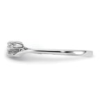 14k White Gold AA Diamond ring