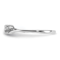 14k White Gold AA Diamond ring