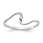 14k White Gold AA Diamond ring