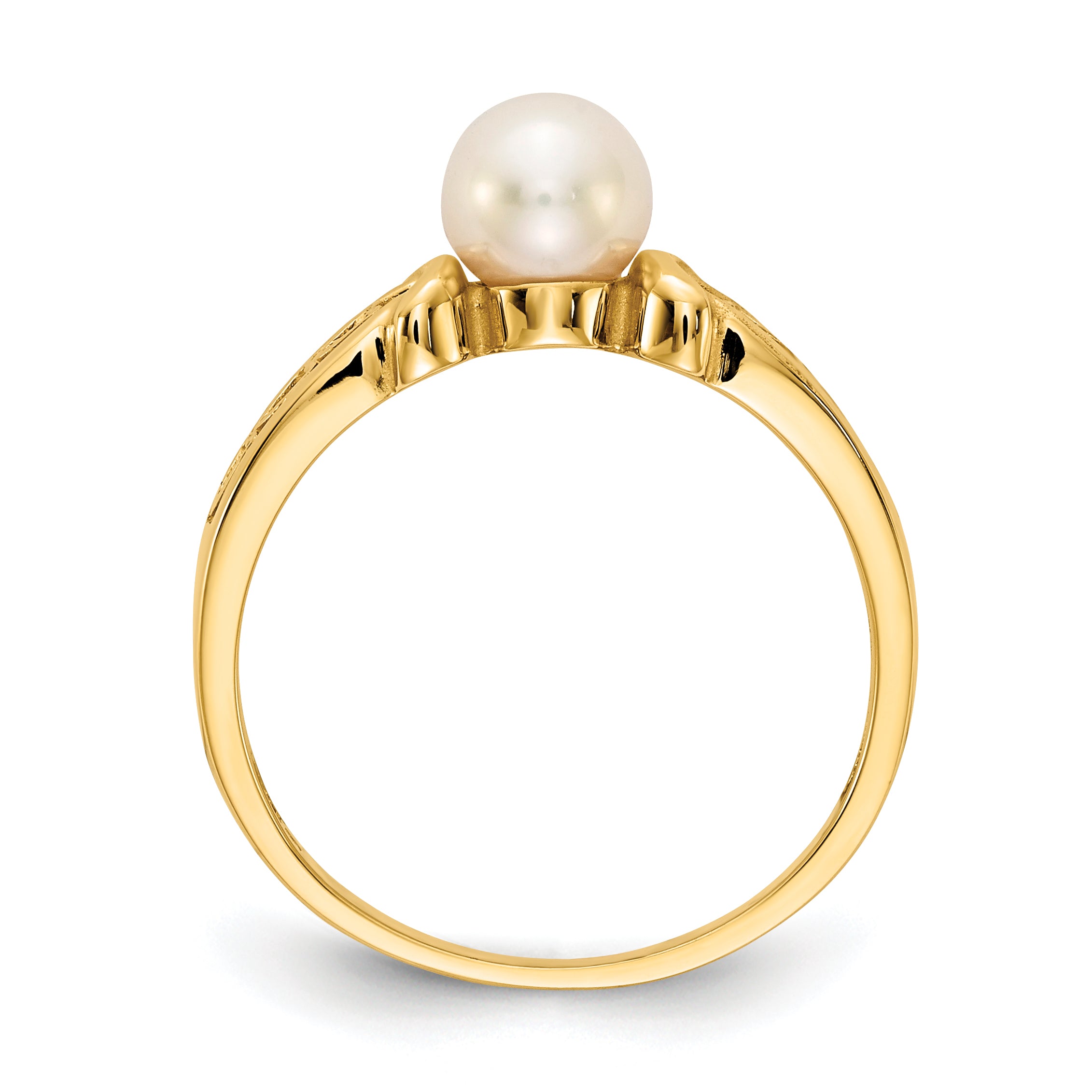 14k FW Cultured Pearl ring