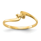 14k Polished Pearl Ring Mounting (No Stone Included)