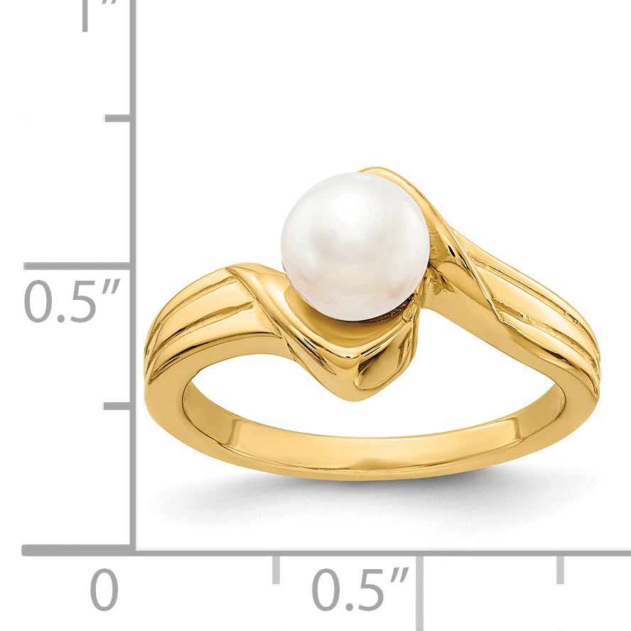 14k FW Cultured Pearl Ring