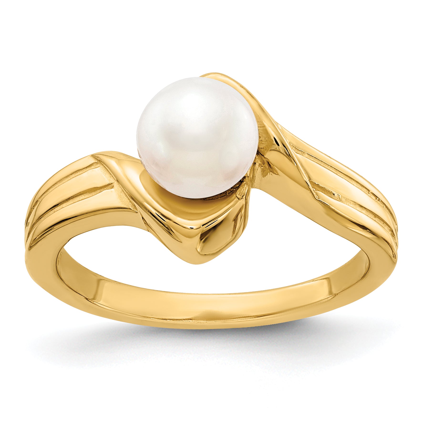 14k FW Cultured Pearl Ring Main image