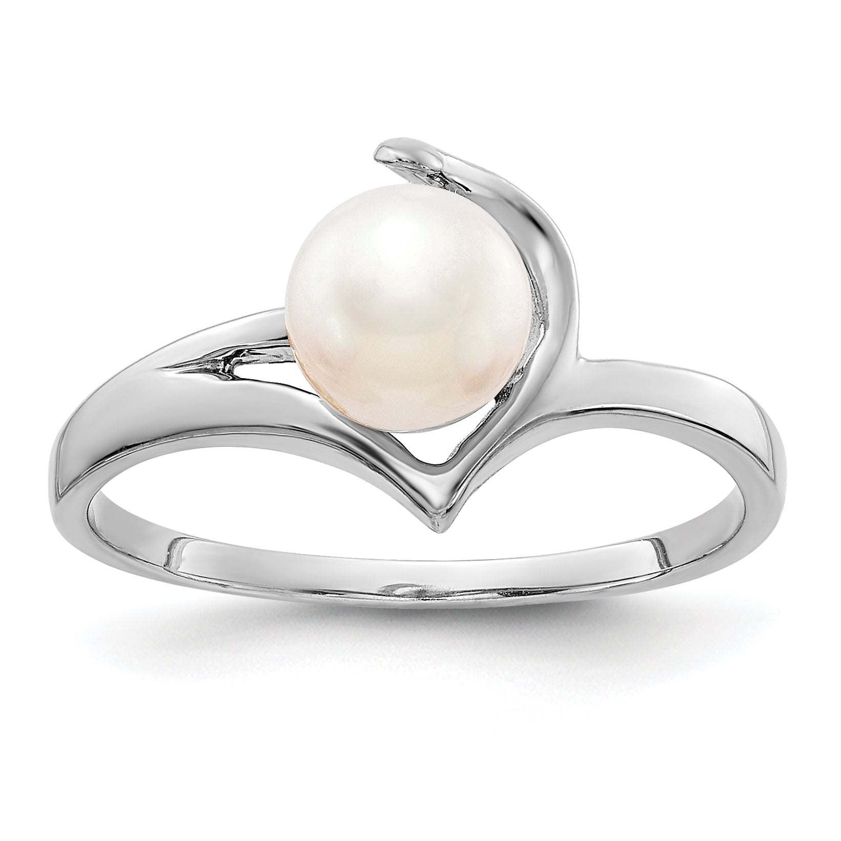 14k White Gold FW Cultured Pearl FW Cultured Pearl ring Main image
