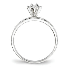 14k White Gold Engagement (Trio) Mounting (No Stone Included)