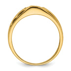 14k Mens Diamond and Onyx Ring Mounting (No Stone Included)