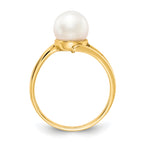 14k 7.5mm Pearl Ring Mounting (No Stone Included)