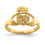 14ky Claddagh Ring Mounting (No Stone Included)