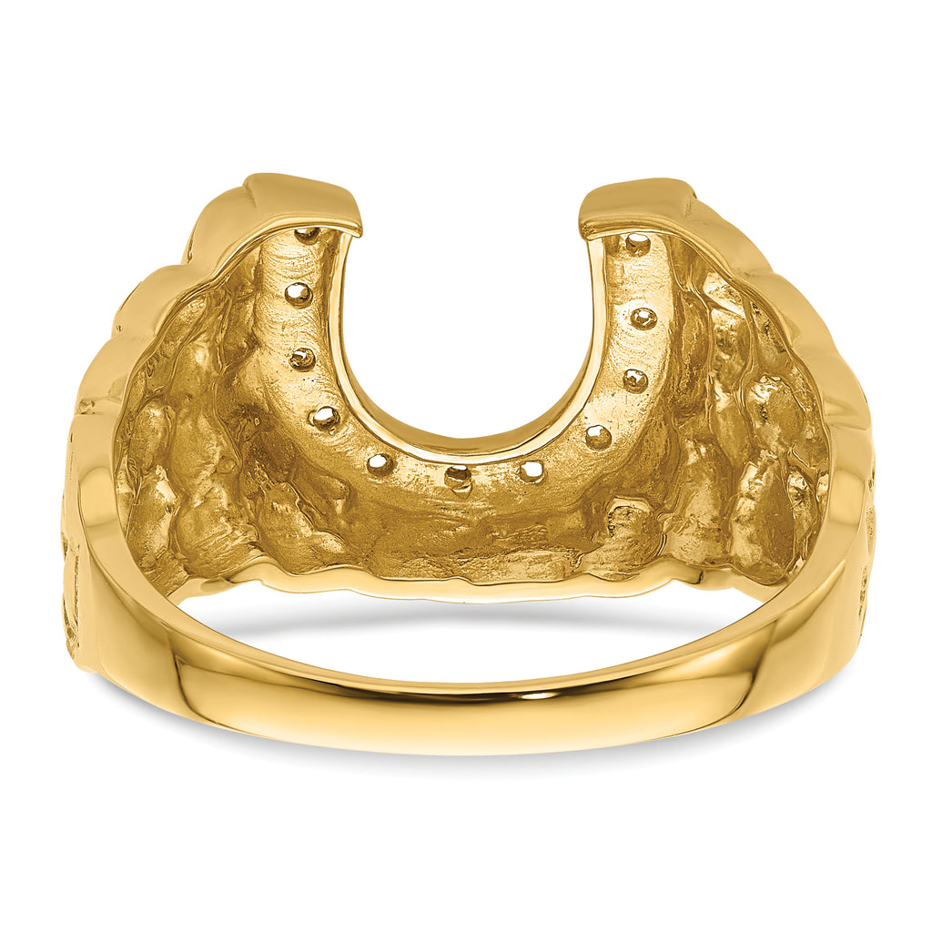14k Men's Band Mounting (No Stone Included)
