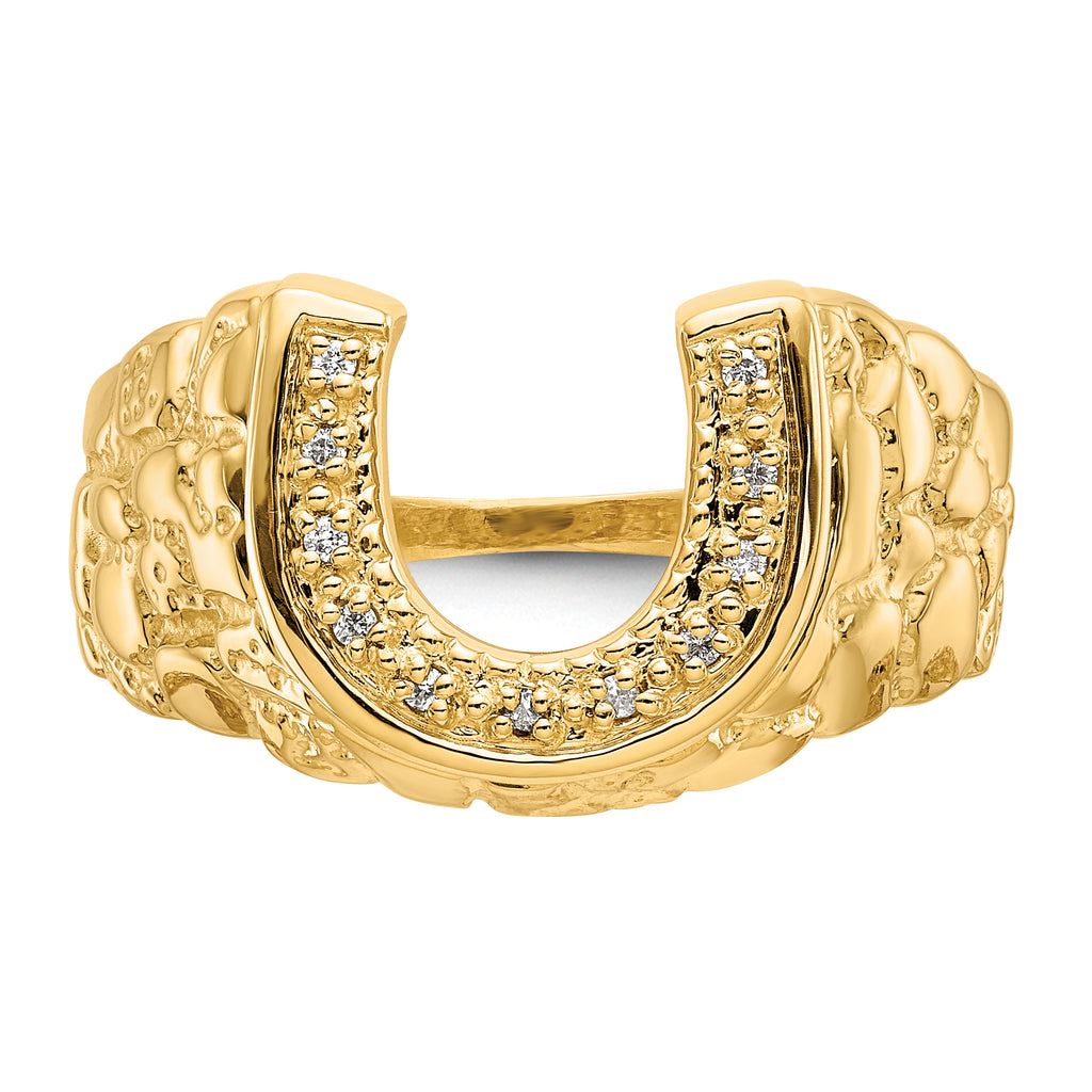 14k A Diamond Ring