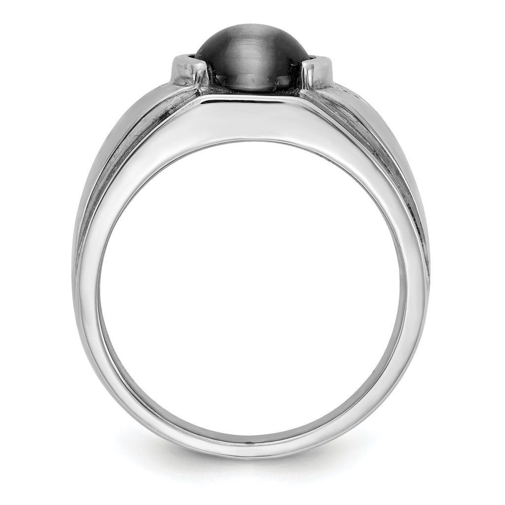 14k White Gold A Dia Ring