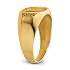 14k Men's Band Mounting (No Stone Included)