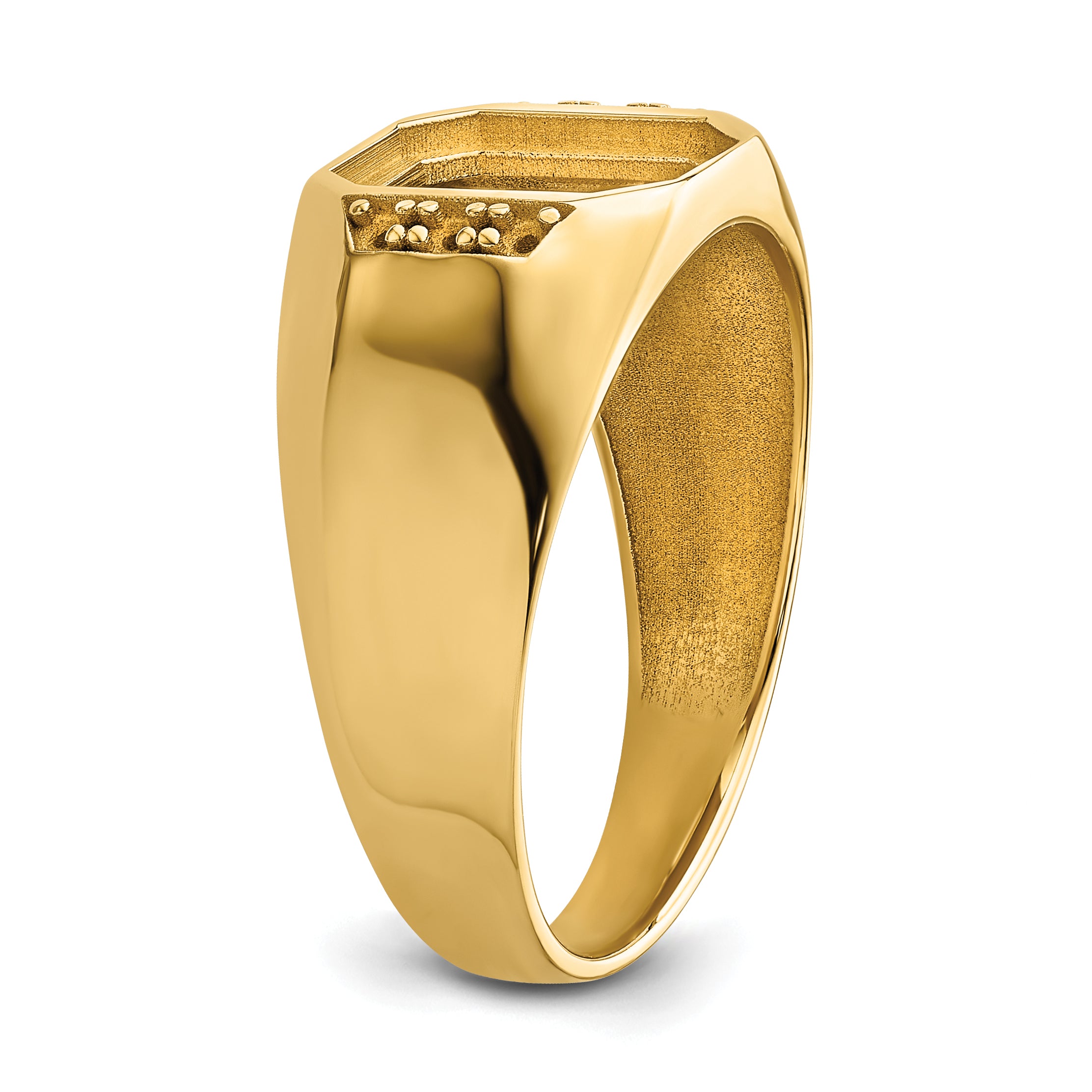 14k Men's Band Mounting (No Stone Included)