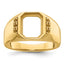 14k Men's Band Mounting (No Stone Included)