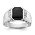 14k White Gold A Diamond Ring