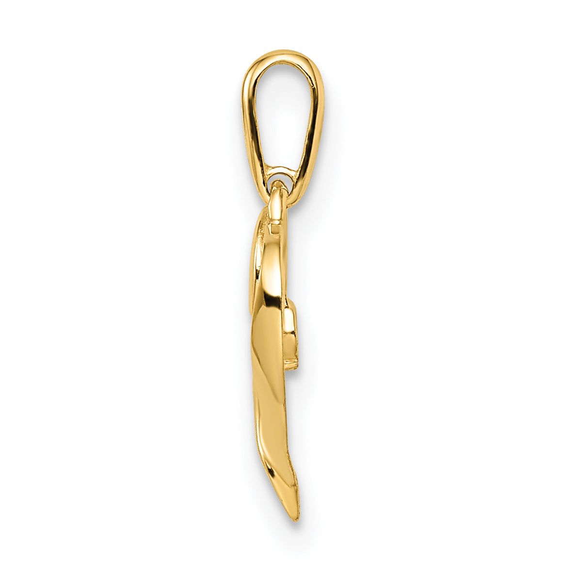 14k CZ Heart Pendant Secondary image
