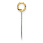 14k Polished Class of 2025 Heart Charm