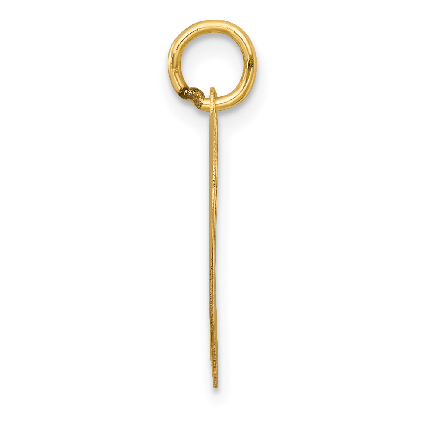 14k Polished Class of 2025 Heart Charm