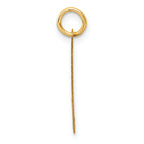 14K Polished CLASS OF 2025  Cut Out Heart Charm