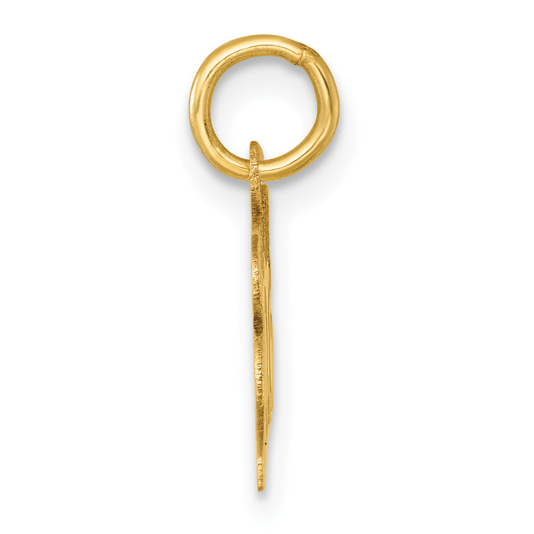 14k Polished CLASS OF 2026 Charm Secondary image