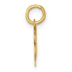 14k Polished CLASS OF 2026 Charm