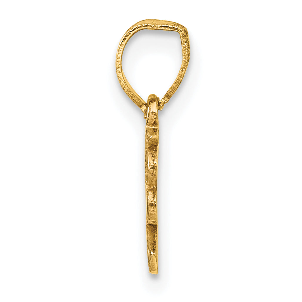 14K Graduation Cap and Diploma 2025 Charm Secondary image