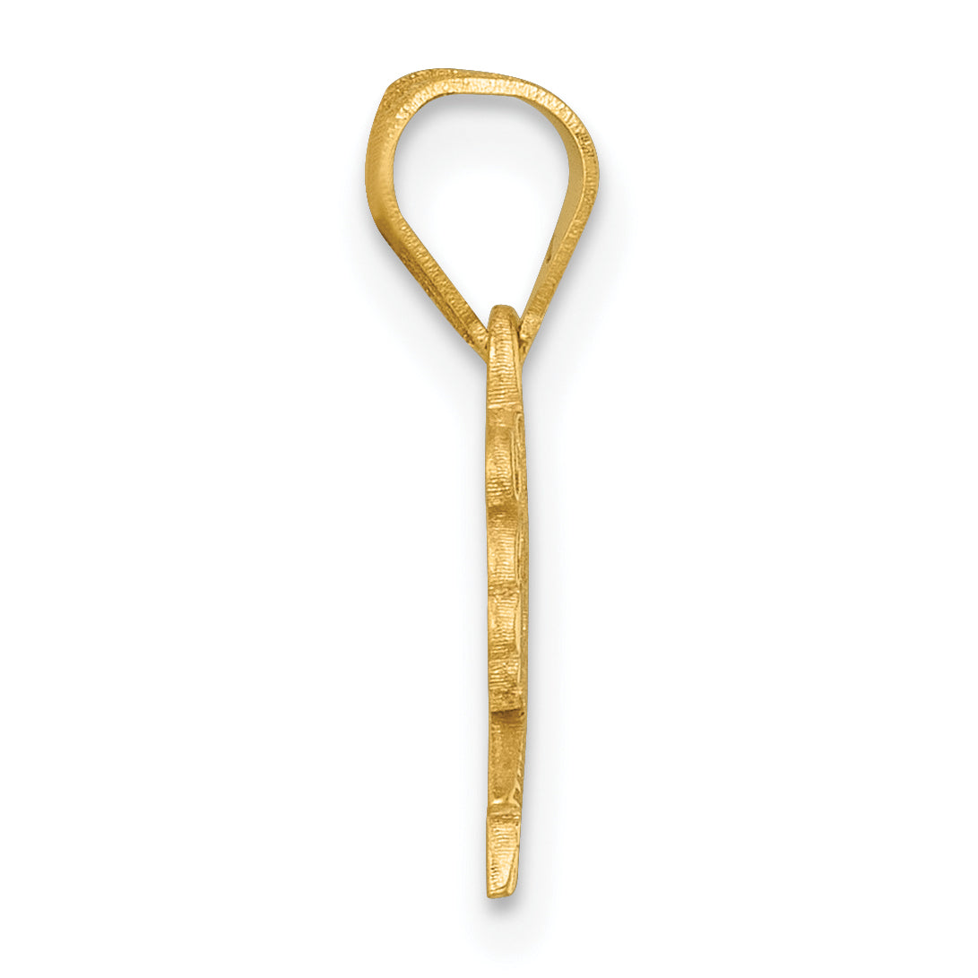 14K Graduation Cap and Diploma 2026 Charm