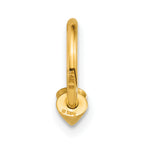 14k Polished 16 gauge Screw-Off End Pointed Ear Cuff/Body Jewelry