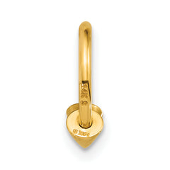 14k Polished 16 gauge Screw-Off End Pointed Ear Cuff/Body Jewelry