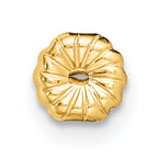 14K Yellow Gold 1/2 ct Certified Lab-Created Diamond VS+ F+, Pear-Cut 3-Prong Stud Earrings