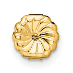 14K Yellow Gold 3/4 ct Lab-Created Diamond VS/SI+ G+, Cushion-Cut 4-Prong Stud Earrings