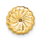 14K Yellow Gold 6 ct Lab-Created Diamond VS/SI+ G+, Princess-Cut 4-Prong Stud Earrings