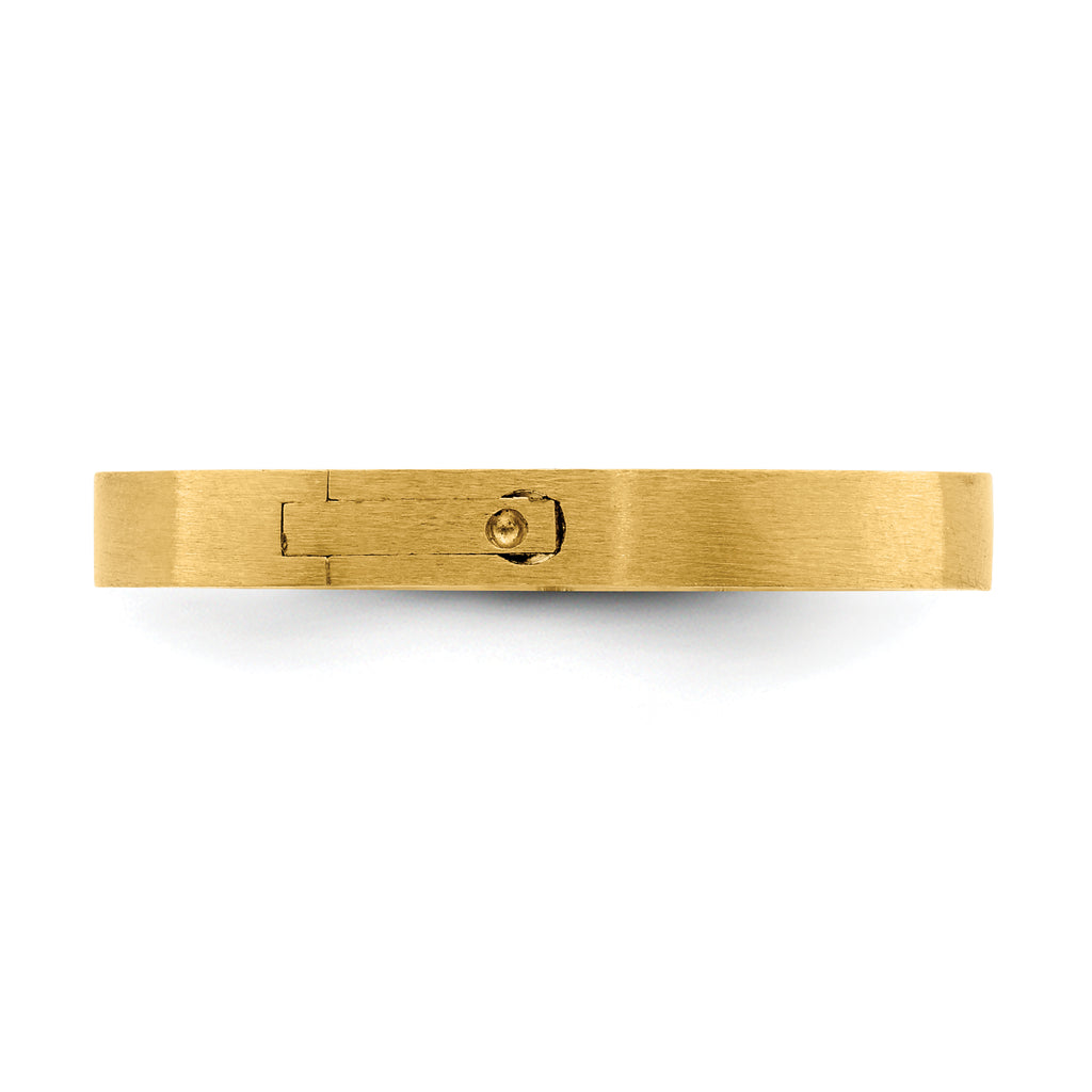 14k Yellow Gold 2.7mm CLIQ Hinged Shank Size 8