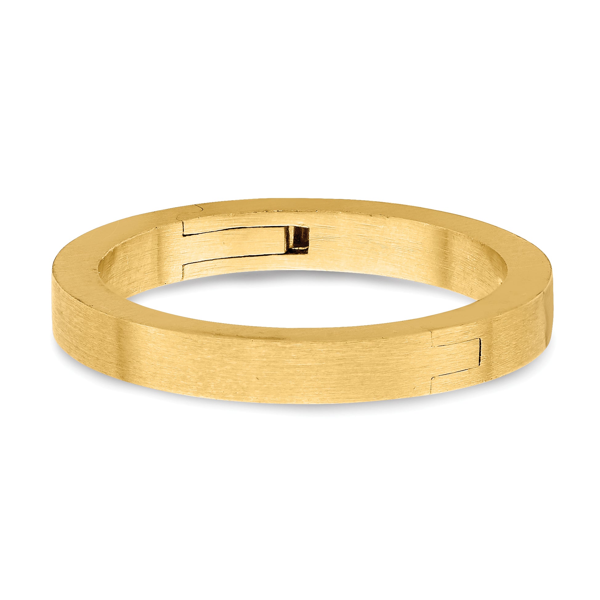 14k Yellow Gold 2.7mm CLIQ Hinged Shank Size 8