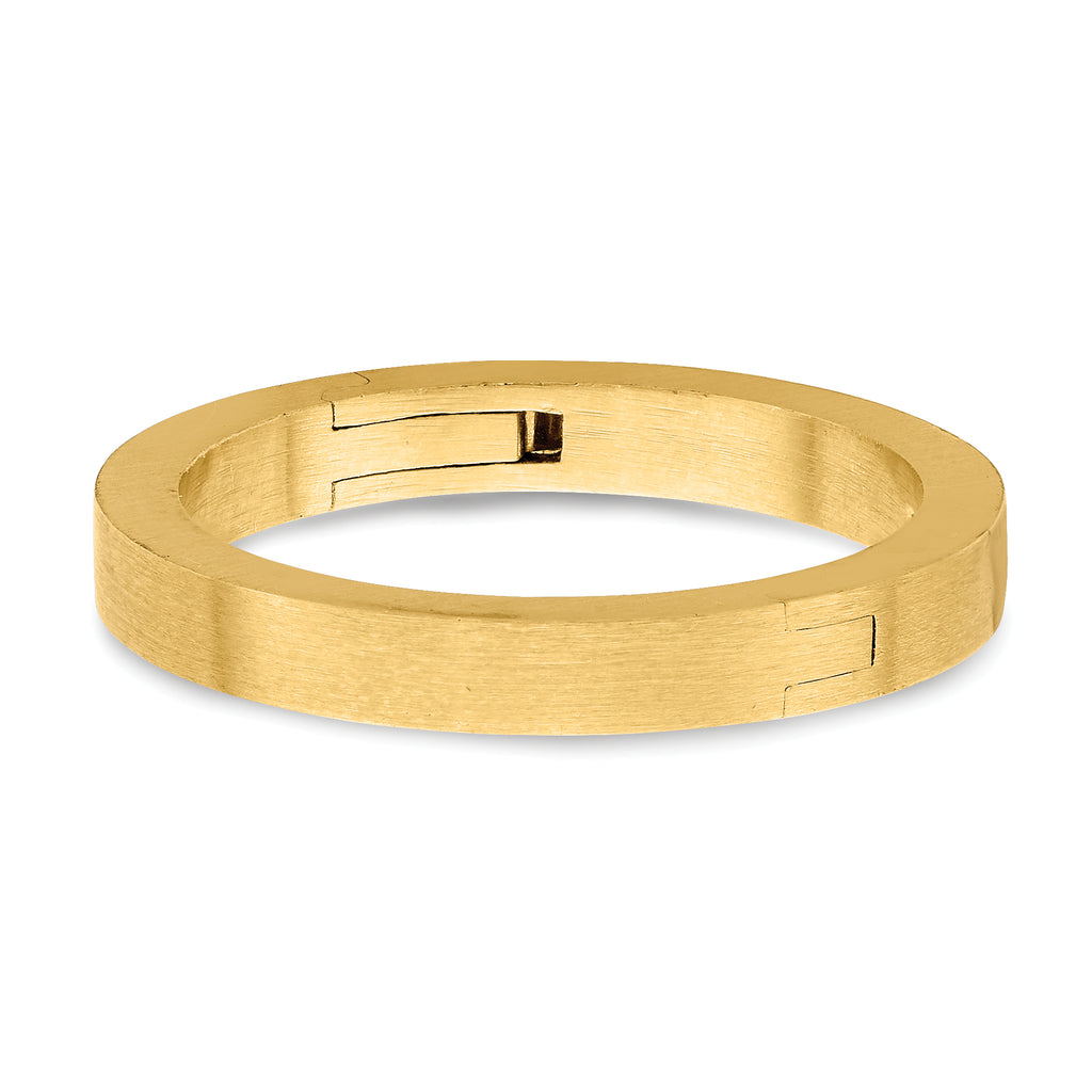 14k Yellow Gold 2.7mm CLIQ Hinged Shank Size 8