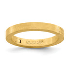 14k Yellow Gold 2.7mm CLIQ Hinged Shank Size 8