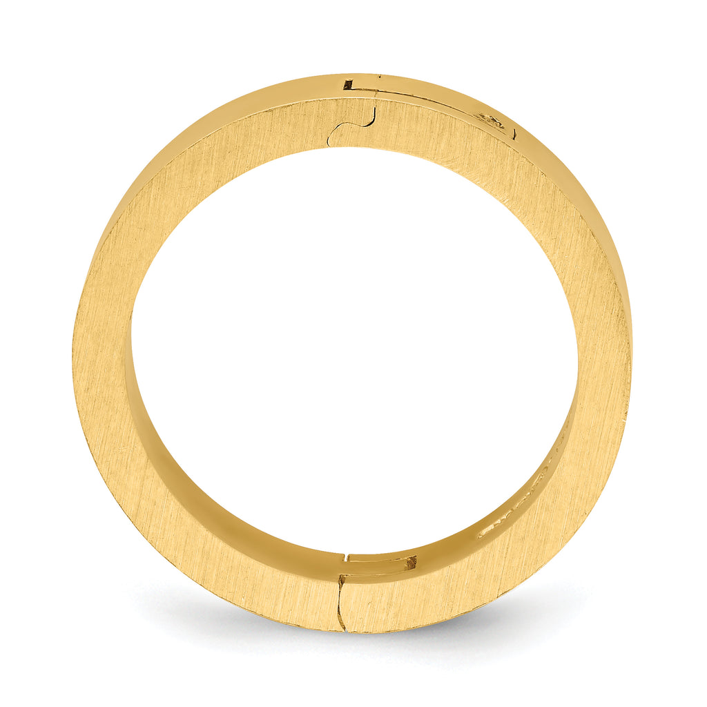 14k Yellow Gold 4mm CLIQ Hinged Shank