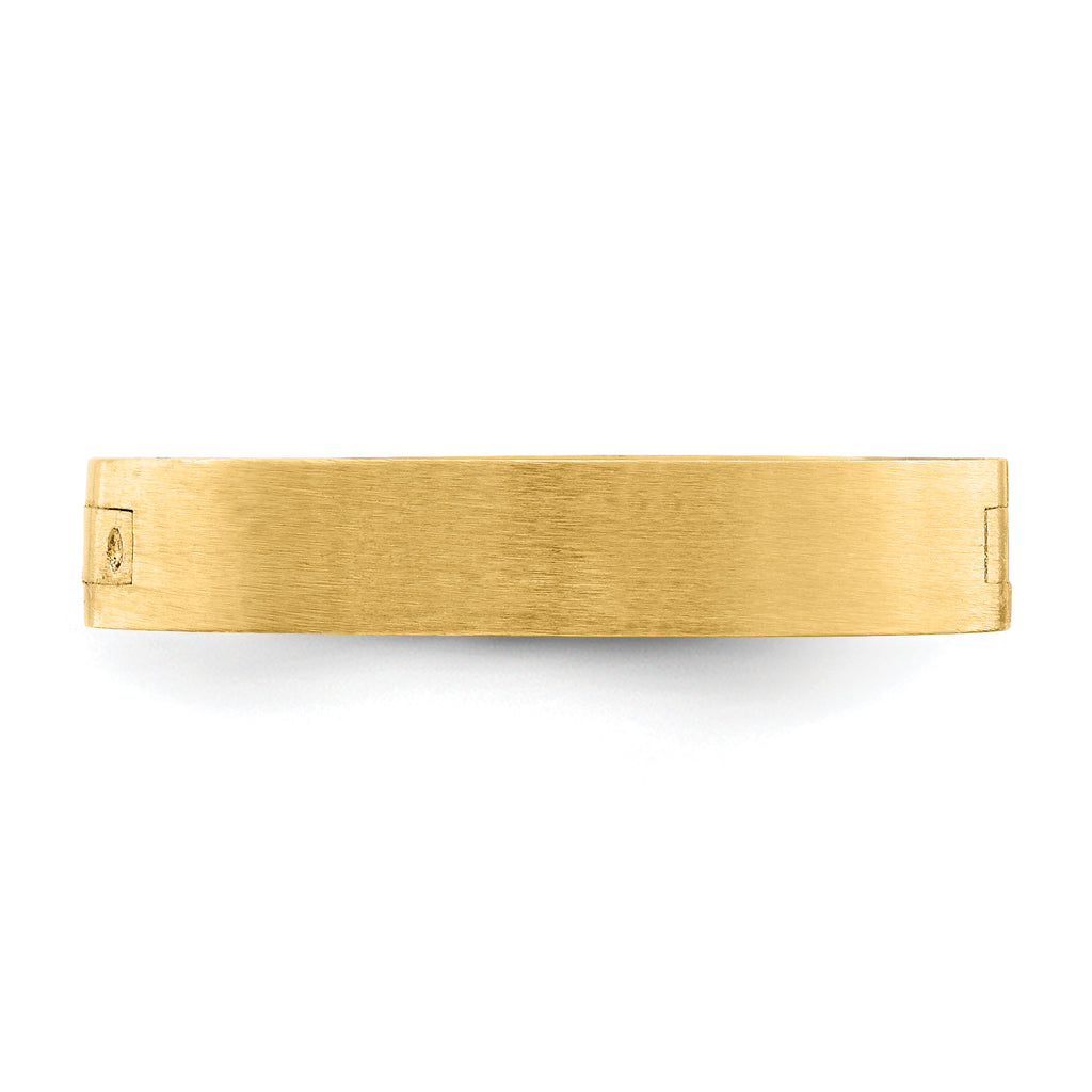 14k Yellow Gold 4mm CLIQ Hinged Shank