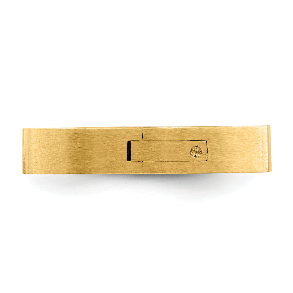 14k Yellow Gold 4mm CLIQ Hinged Shank