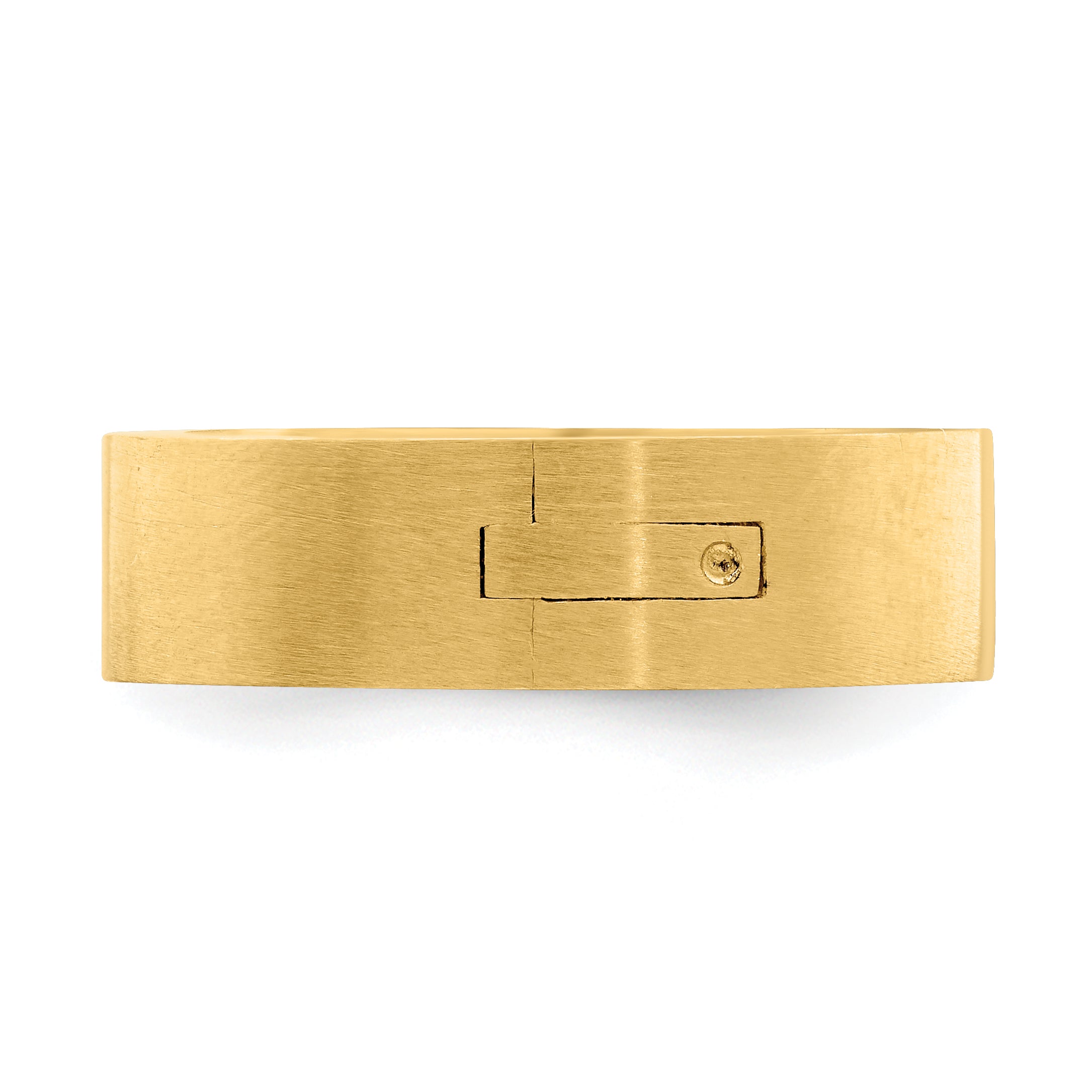14k Yellow Gold 6mm CLIQ Hinged Shank Size 10