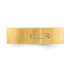 14k Yellow Gold 6mm CLIQ Hinged Shank Size 10
