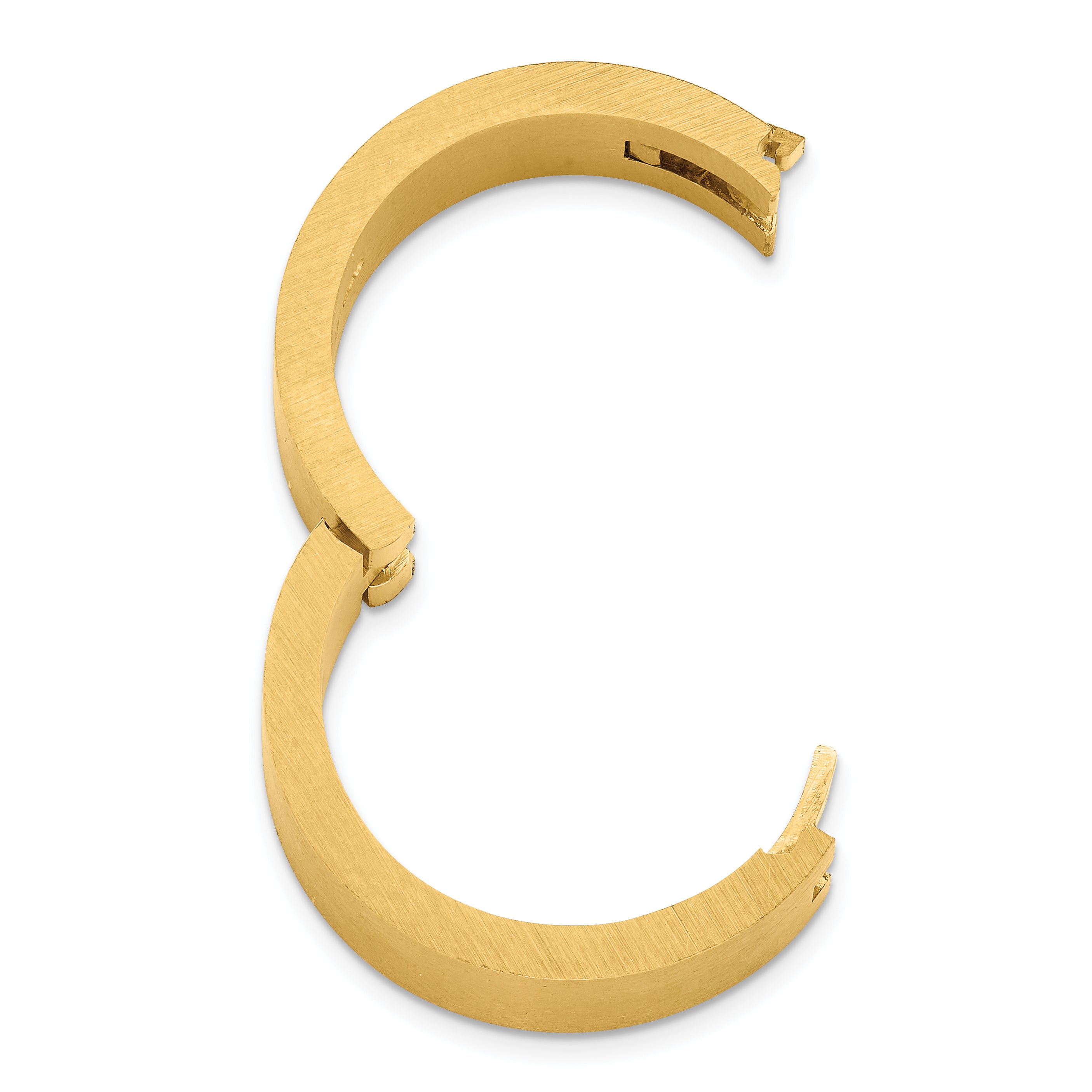 14k Yellow Gold 6mm CLIQ Hinged Shank
