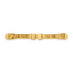 14k Yellow Gold 2.6mm Finger Size 5-7 Adjusto Shank