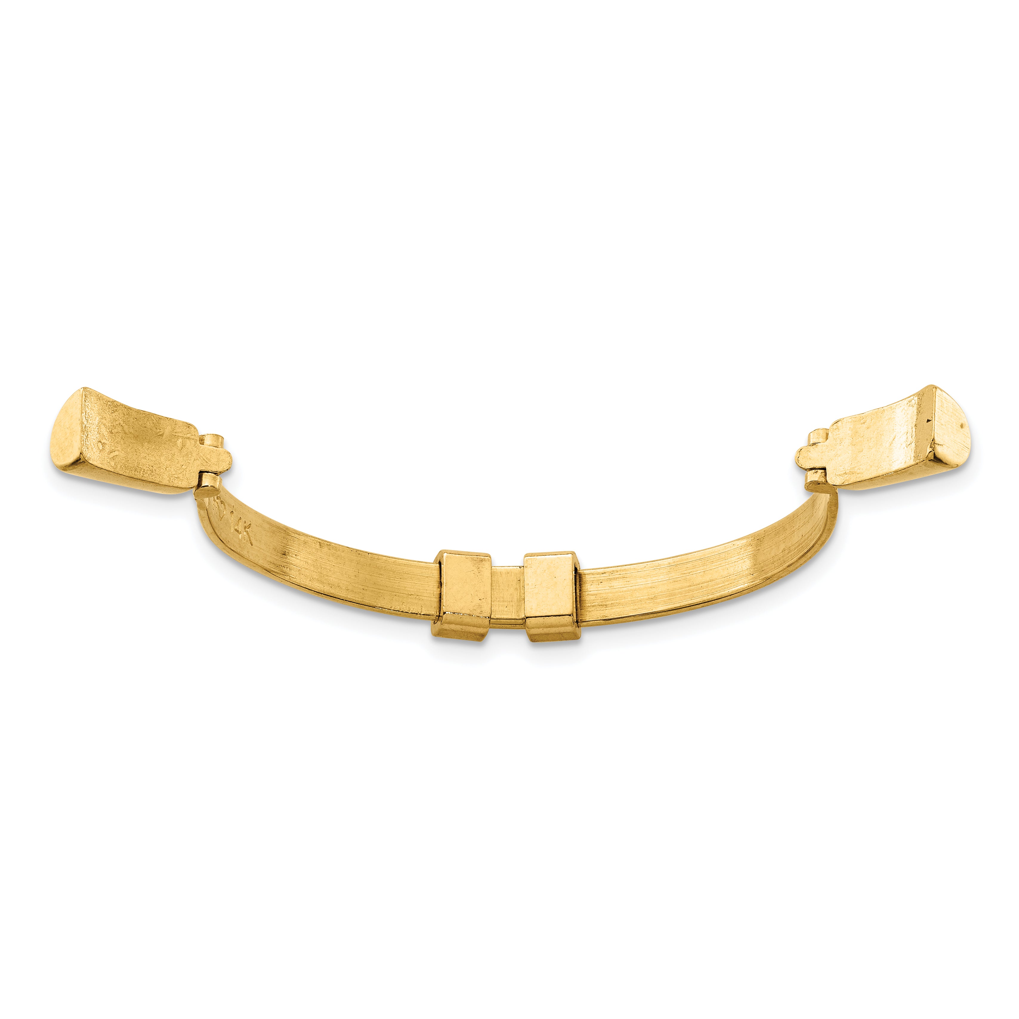 14k Yellow Gold 2.6mm Finger Size 7-9 Adjusto Shank Secondary image