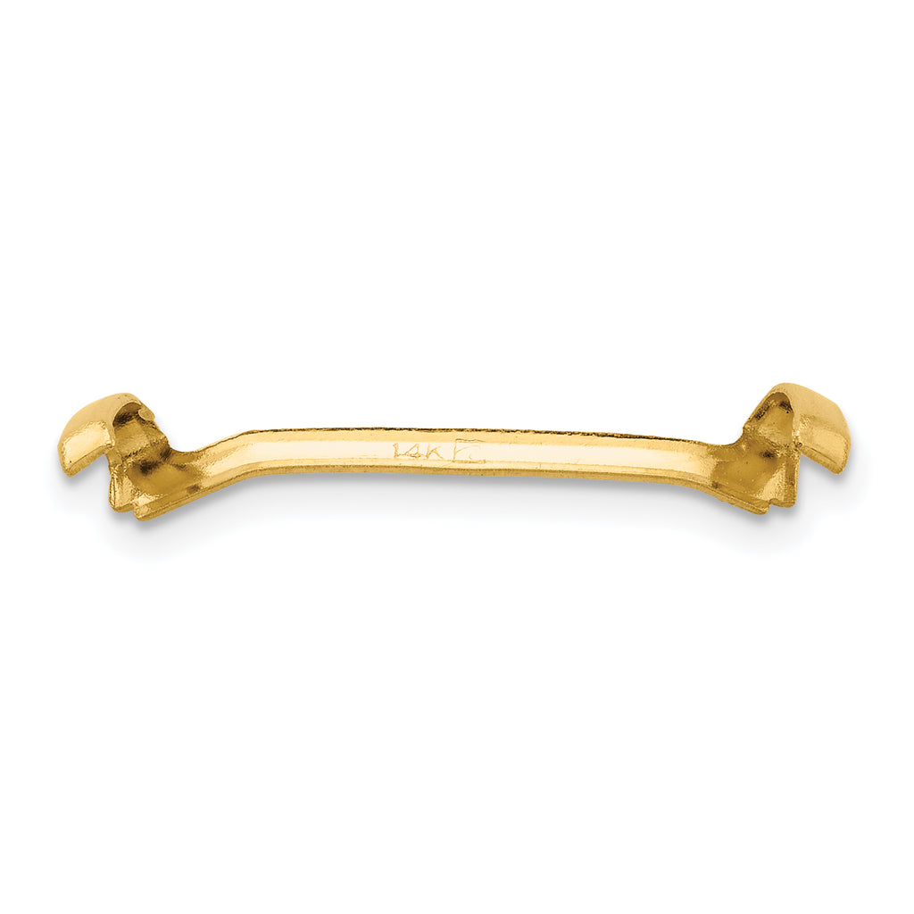 14k Yellow Gold Ladies Ring Guard