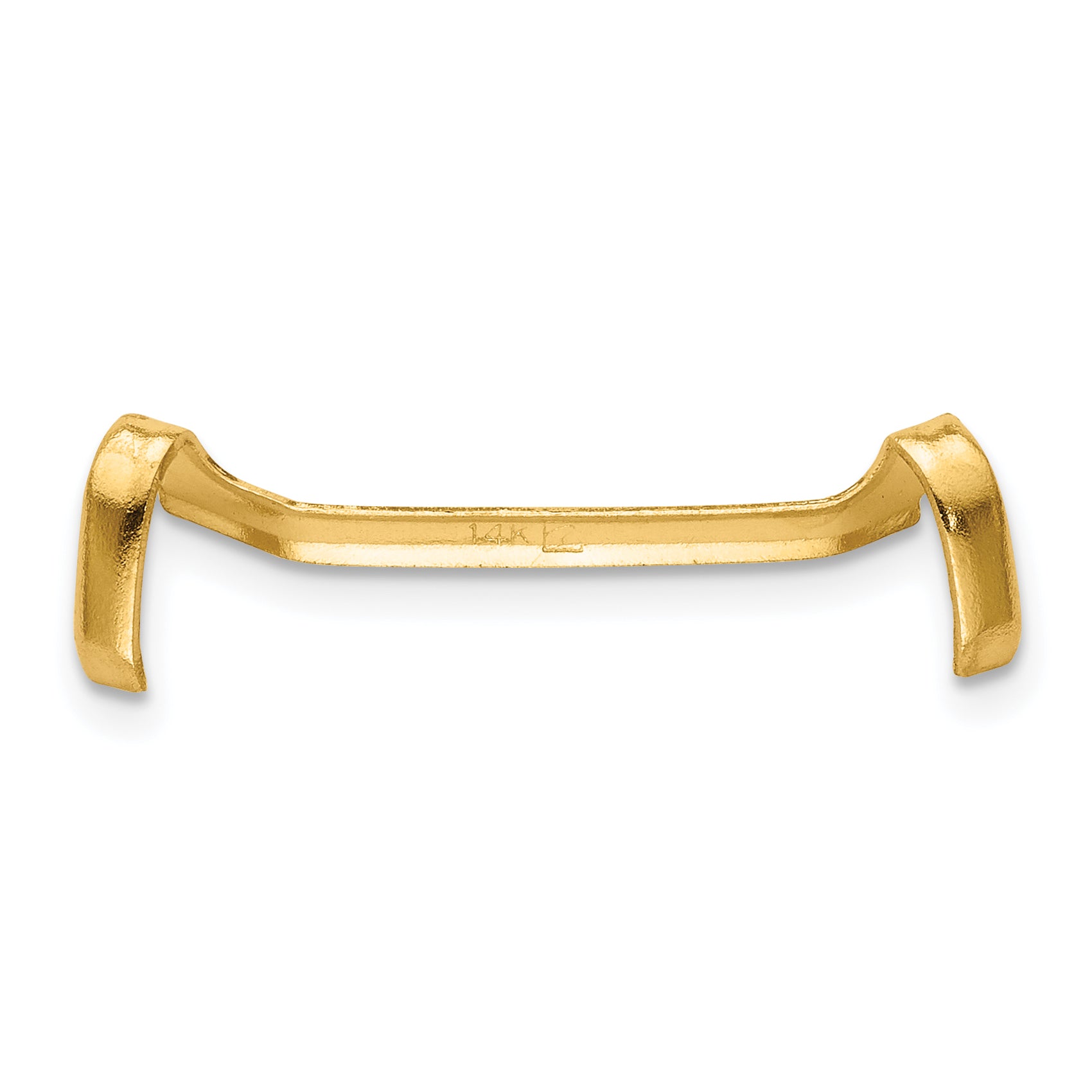 14k Yellow Gold Ladies Ring Guard