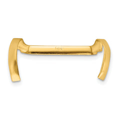 14k Yellow Gold Mens Ring Guard