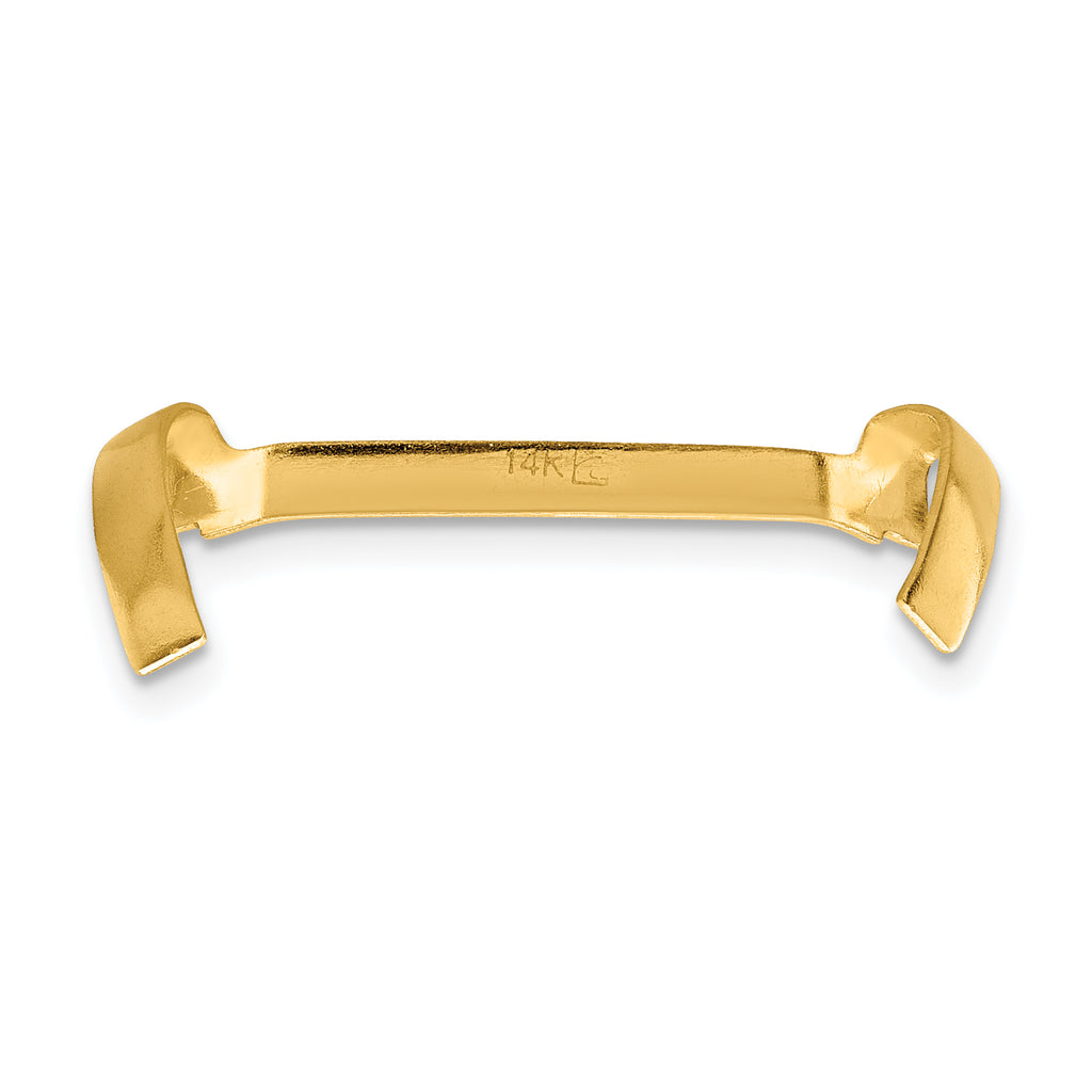 14k Yellow Gold Mens Ring Guard